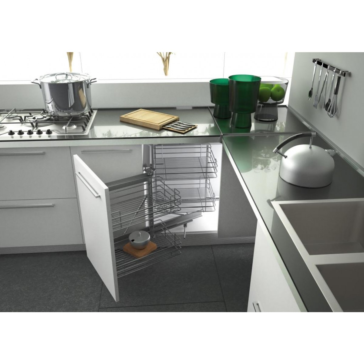 hettich magic corner fitting