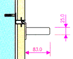 451013 Towel Rail