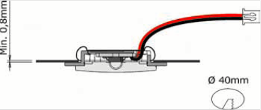 LED POSH - Recessed Spots