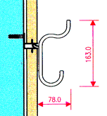 451005 Coat Hook